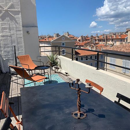 Studio Toit Terrasse Vieux Port Marseille Exterior photo